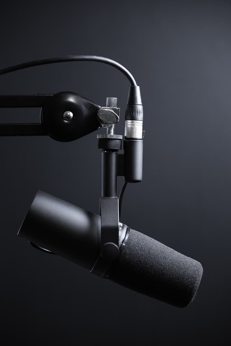 Professional studio microphone for quality control